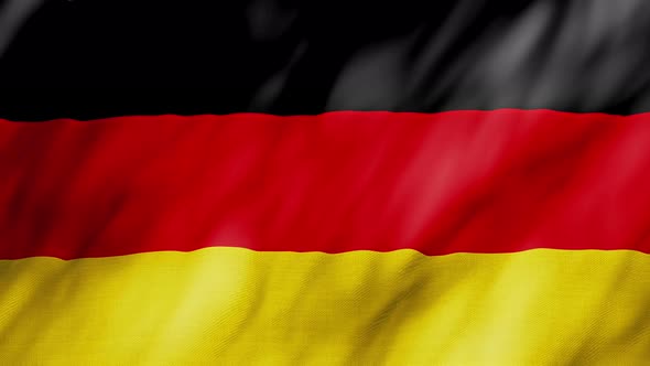 4k Flag of Germany