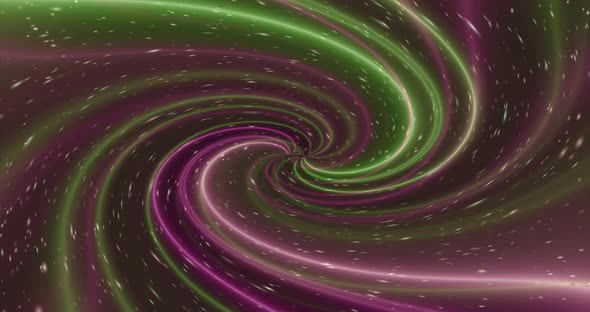 Abstract colorful twirl animation. Multicolor liquid background.