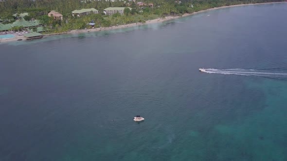 Martinique Island and Beach Aerial View in Caribbean Islands