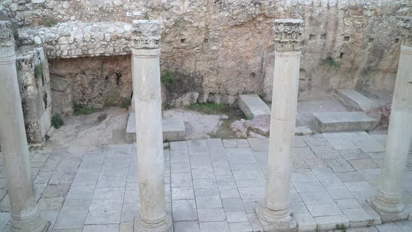 Columns of Cardo Maximus, Jerusalem