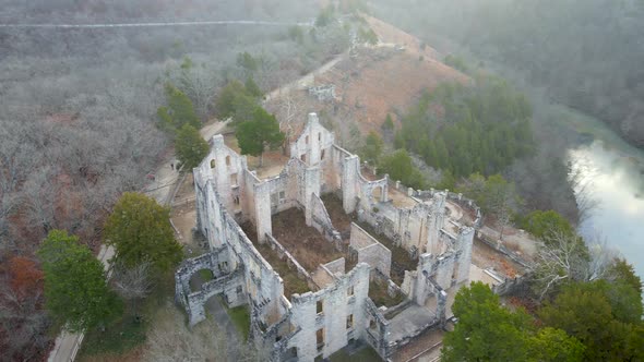 Breathtaking Remains of Ha Ha Tonka State Park Castle Ruins, Missouri