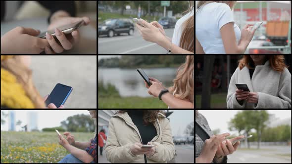 Businesswomen with Smartphone