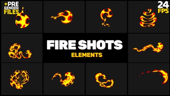 Fire Shots Pack // Motion Graphics alt