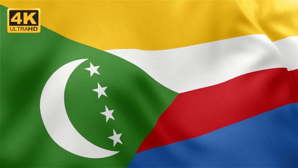 Comoros Flag - 4K