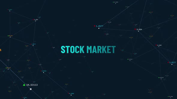 Stock Market Animation 4K