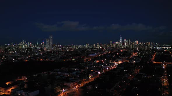 Manhattan New York City at Night