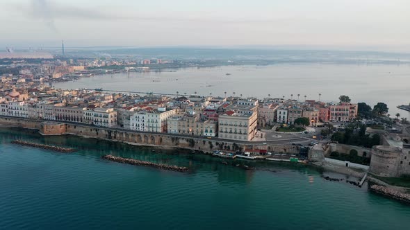 Aerial view of Taranto