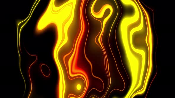 Abstract yellow line background