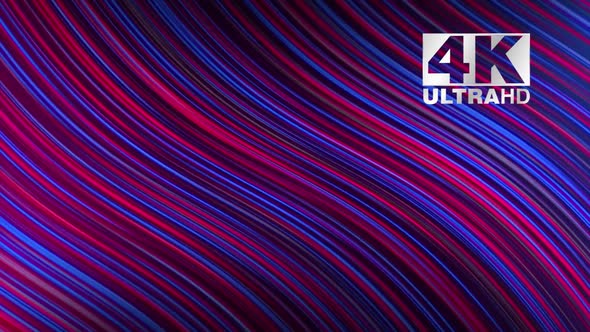 Abstract Colorful Motion Lines 4k Background Loop v4