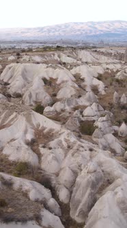 Cappadocia Landscape Aerial View