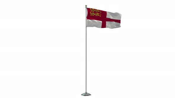 Sark Looping Of The Waving Flag Pole With Alpha alt