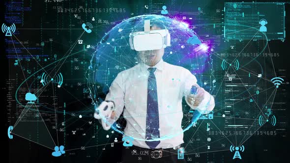 Vr Virtual Reality Meta Universe Game