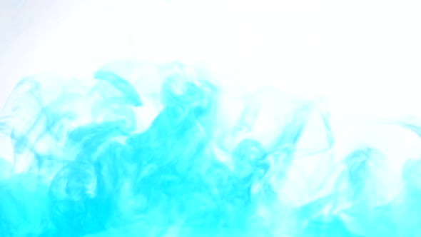 Steam Motion Effect Blue Vapor