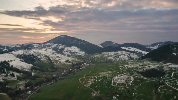 Evening Colors Landscape