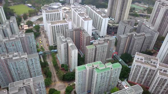 Hong Kong residential area 