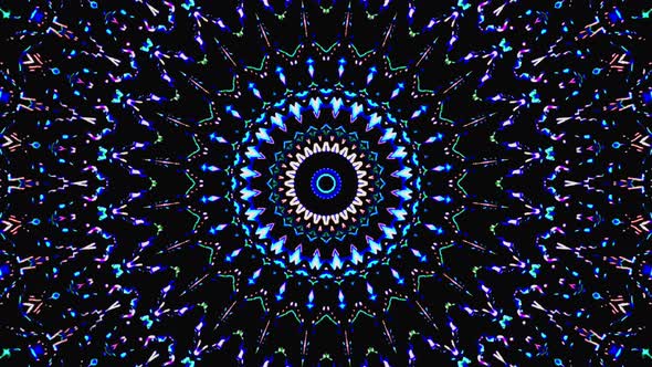 Bright abstract light governing full color, kaleidoscope,for background