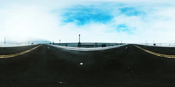 VR360 Empty Highway Bridge alt