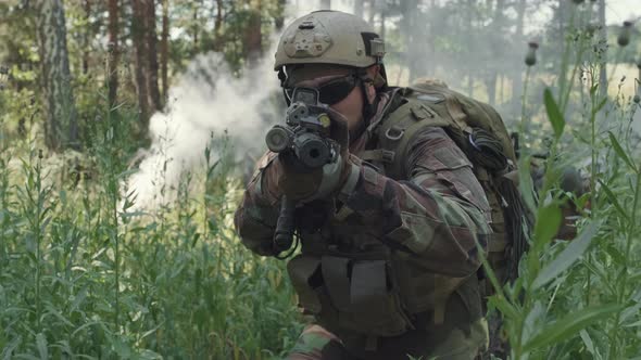 Soldiers With Sniper Rifles