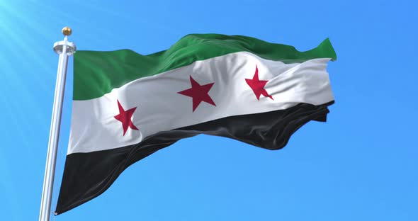 Flag of Second Syrian Republic