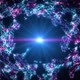 abstract digital tunnel funnel artificial intelligence neural network loop - VideoHive Item for Sale