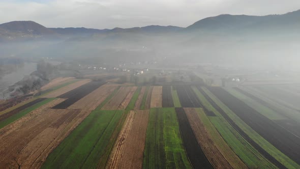 Rural Drone Footage - Bosnia