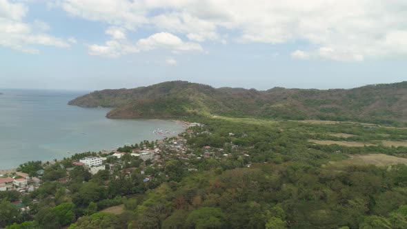 Sea Landscape with Beach. Philippines, Luzon