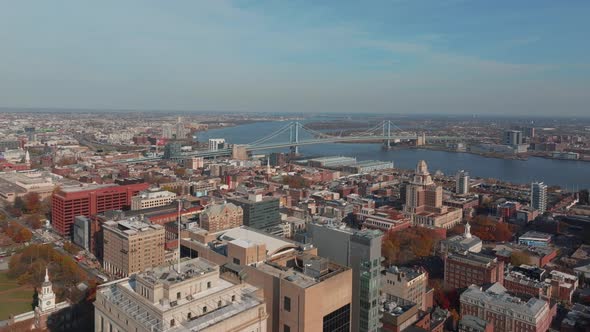 Approaching Penn's Landing and the Delaware River