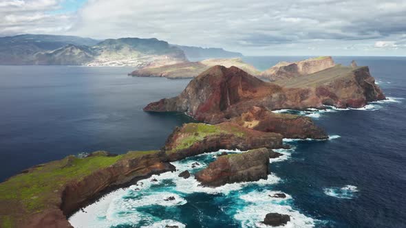 Beautiful Archipelagos in the Middle of the Atlantic As Seen From Above