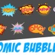 Comic Bubbles - VideoHive Item for Sale