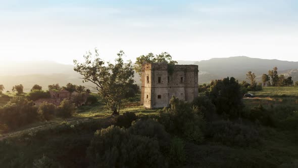 Ancient Castle in Calabria Italy