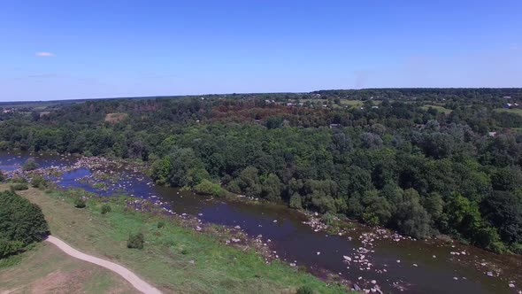 River with Rapids