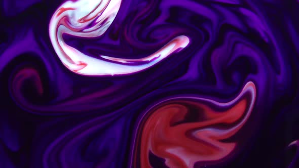 Violet And Red With White  Colour Paint Swirl Texture alt