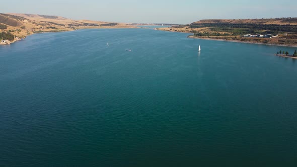 Boats In The Lake