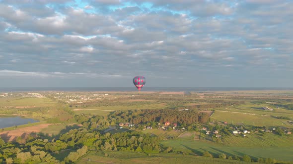 Balloon Takes Off