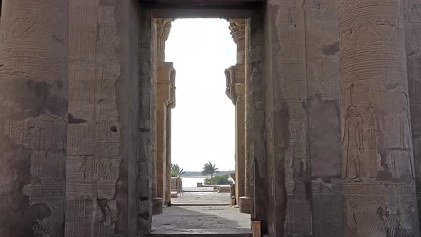 Temple of Kom Ombo in Egypt 