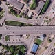 Aerial Top Down View of Road Bridge with Traffic Road Infrastructure - VideoHive Item for Sale