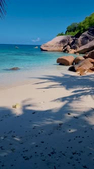 Anse Lazio Praslin Seychelles Tropical Beach During a Luxury Vacation in the Seychelles
