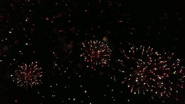 Beautiful Fireworks Show on Independence Day