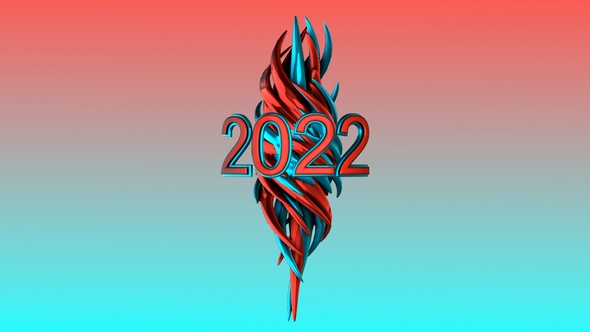 2022 on a transparent background