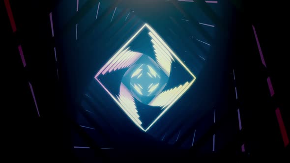 Flying Tunnel Geo Light Retro 06 HD alt