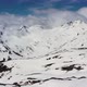 Aerial View from an drone of Beautiful Snowy Caucasus Mountain Landscape in Winter - VideoHive Item for Sale