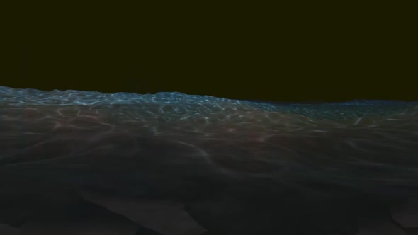Seabed at night