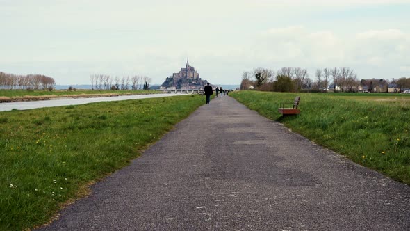 View Of Mont Saint Michel 
