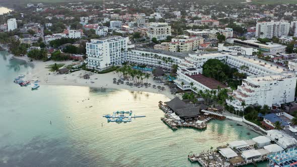 Aerial View Dominican Republic