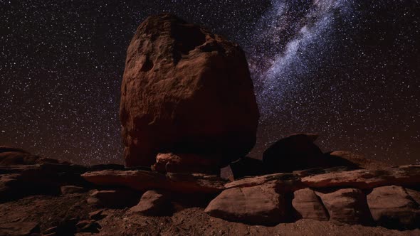 Milky Way Over Bryce Canyon National Park of Utah