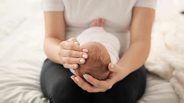 Mother and Newborn Baby