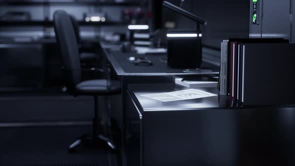 Futuristic Office and Communication Network Center alt