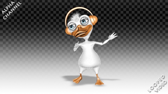 3D Duck - Happy Dance alt