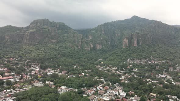 View of mountains near mexico city