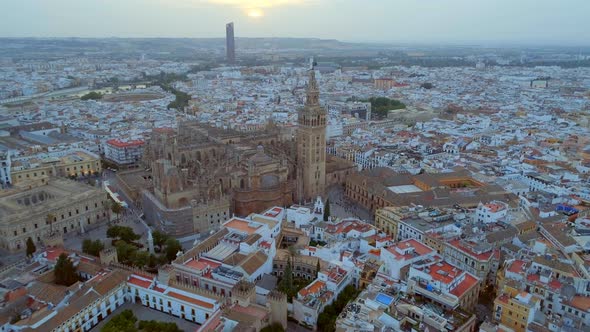 Seville City From the Air